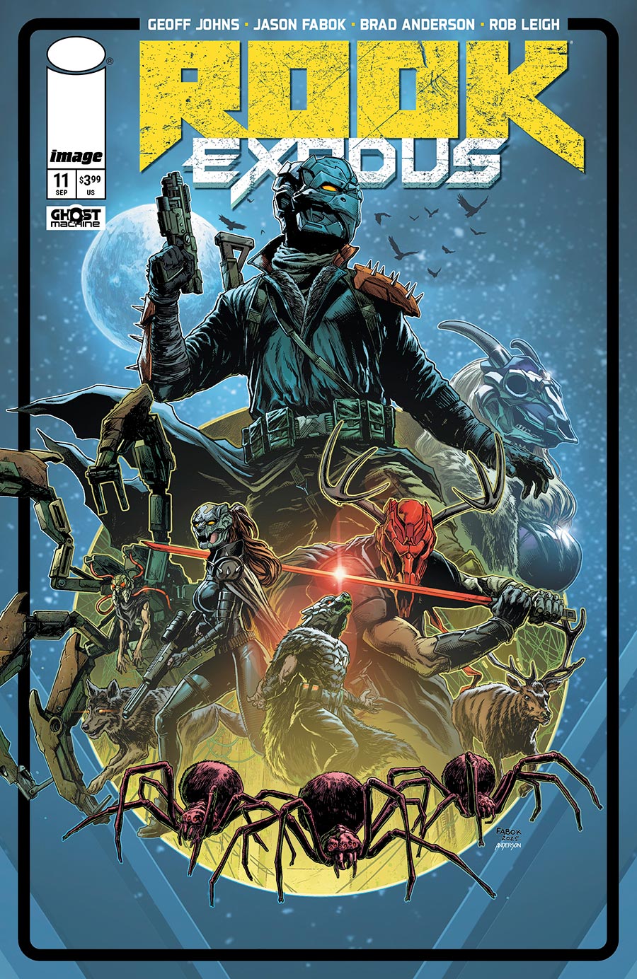 Rook Exodus #11 Cover A Regular Jason Fabok & Brad Anderson Cover
