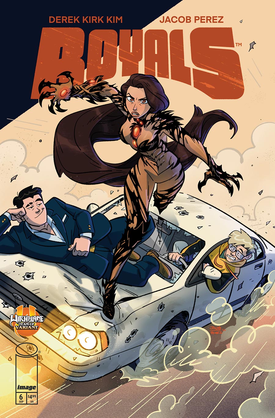 Royals (Image) #6 Cover G Variant Jacob Perez Witchblade Team-Up Cover