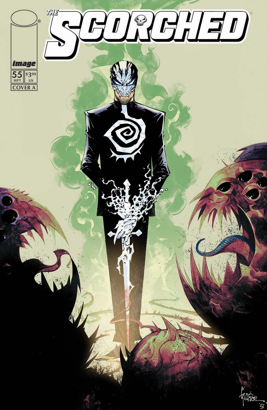 Scorched #55 Cover A Regular Jonathan Glapion Cover (Spawn Universe)