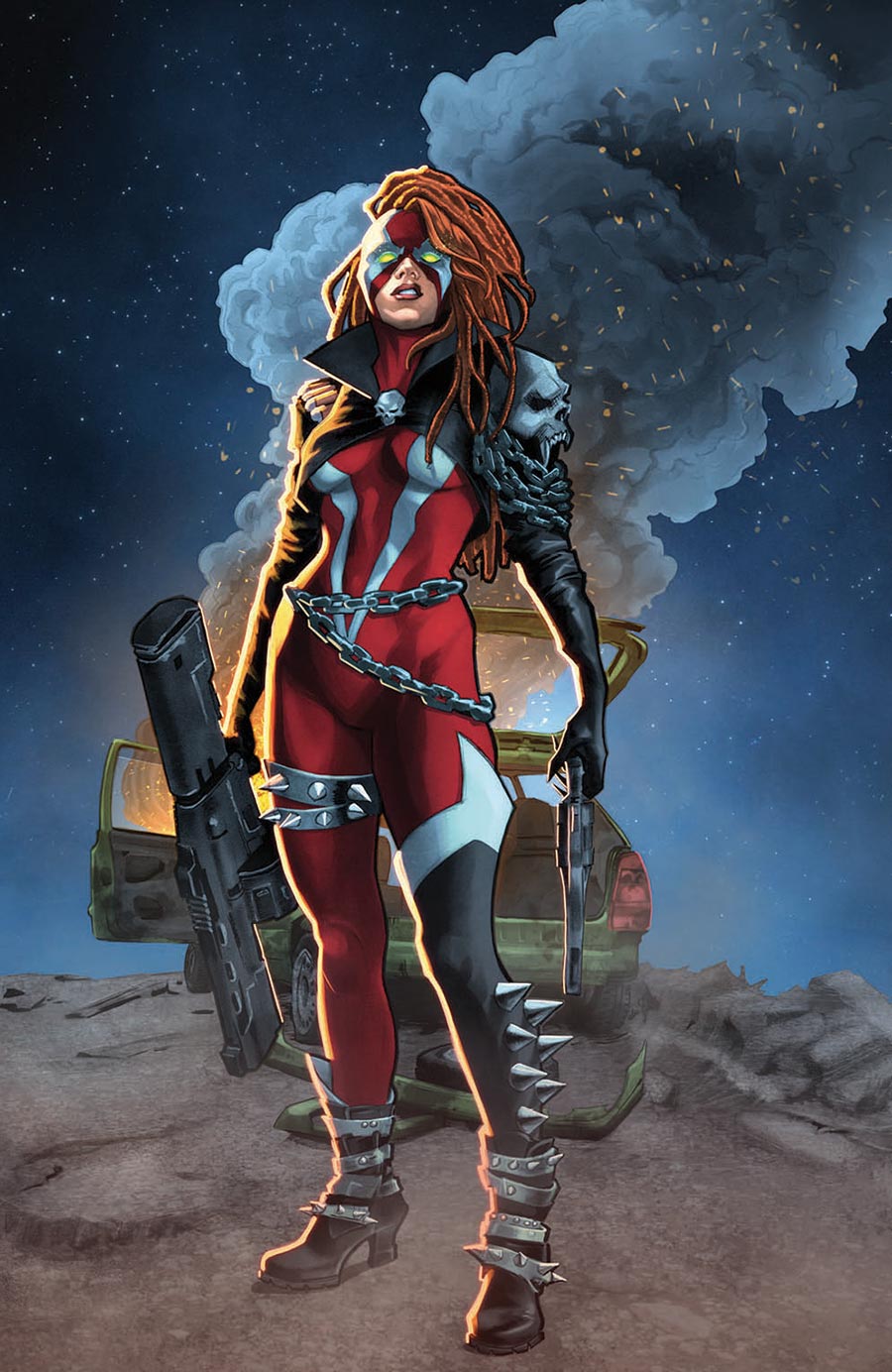 She-Spawn #5 Cover B Variant Thaddeus Robeck Virgin Cover