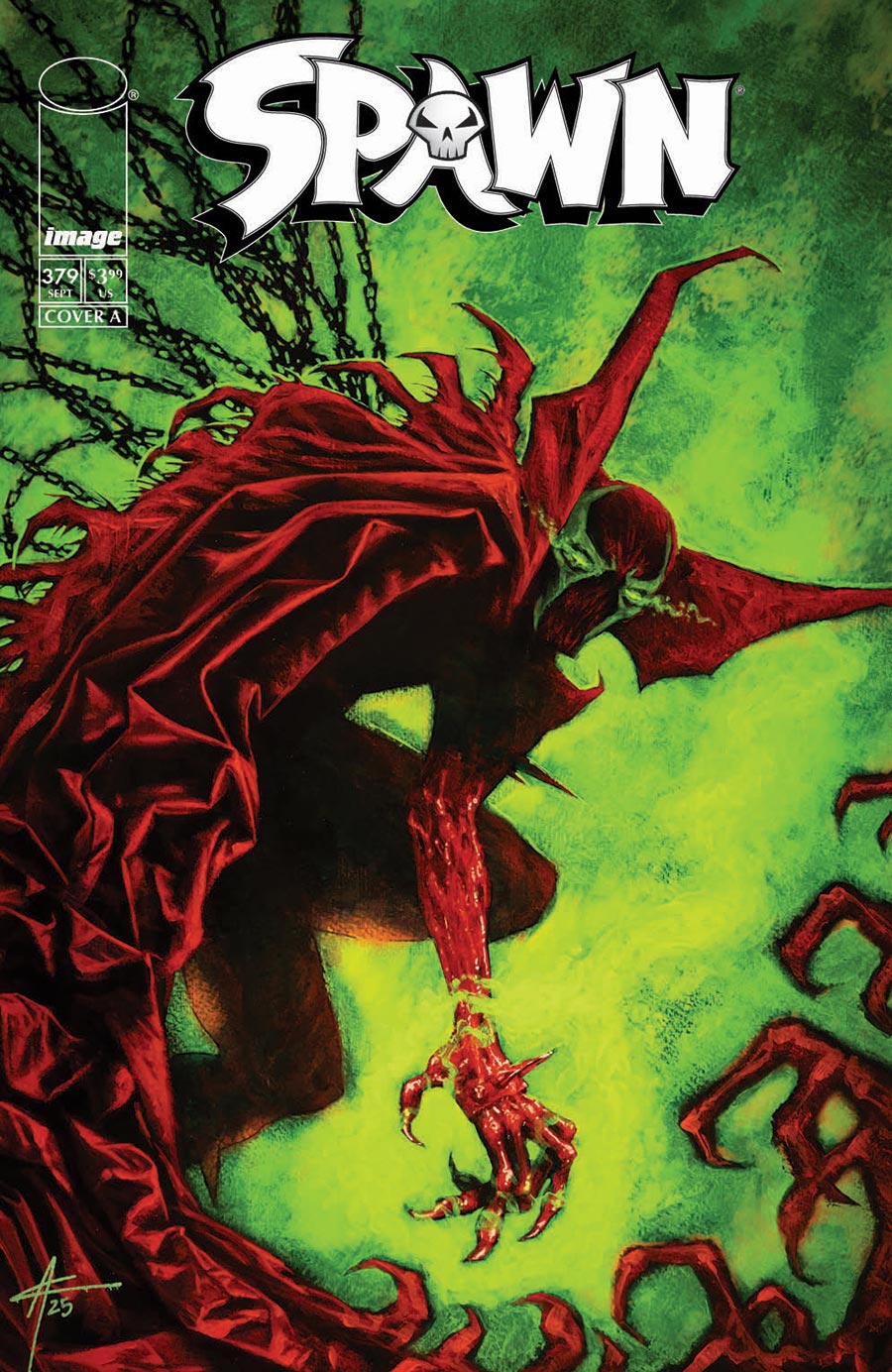 Spawn #379 Cover A Regular Aaron Campbell Cover