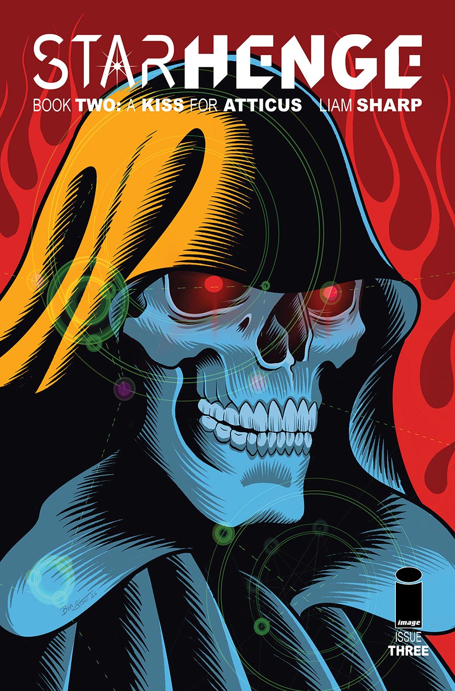 Starhenge Book 2 A Kiss For Atticus #3 Cover D Variant Ben Stone Cover
