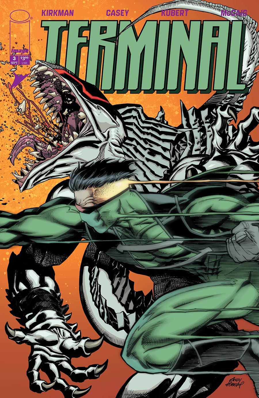 Terminal #3 Cover A Regular Andy Kubert & Dave McCaig Cover