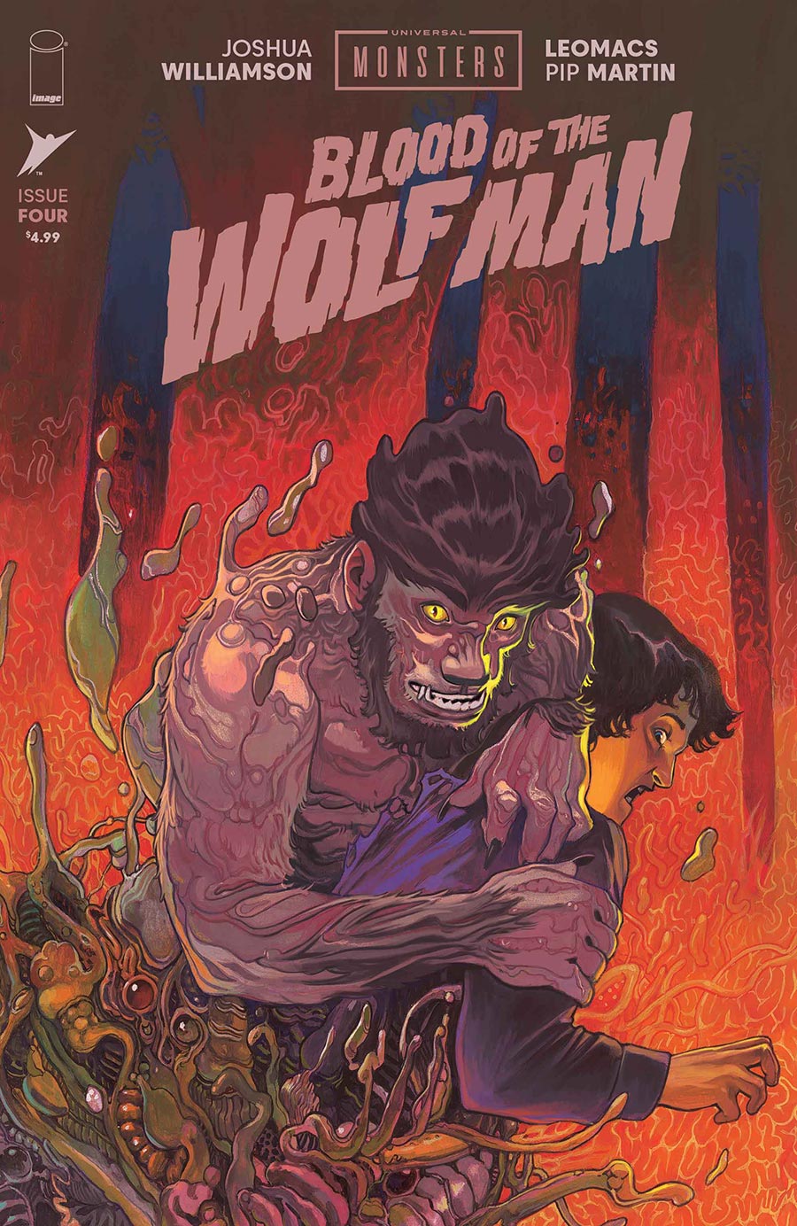 Universal Monsters Blood Of The Wolf Man #4 Cover E Incentive SOM Variant Cover