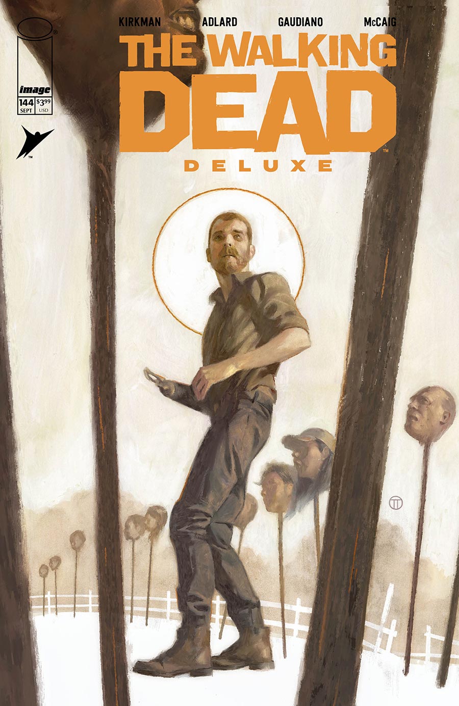 Walking Dead Deluxe #144 Cover D Variant Julian Totino Tedesco Cover