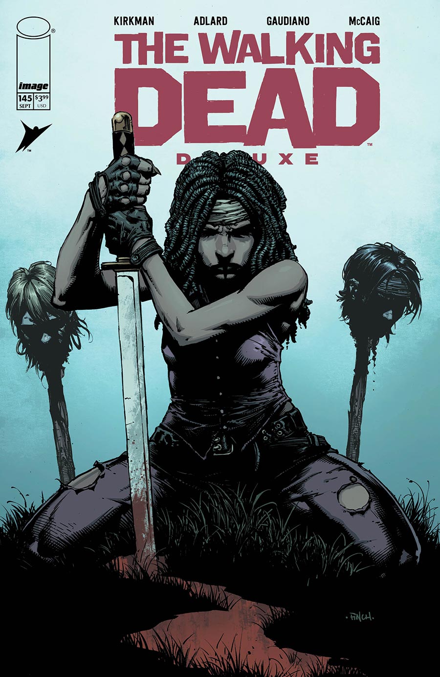 Walking Dead Deluxe #145 Cover A Regular David Finch & Dave McCaig Cover