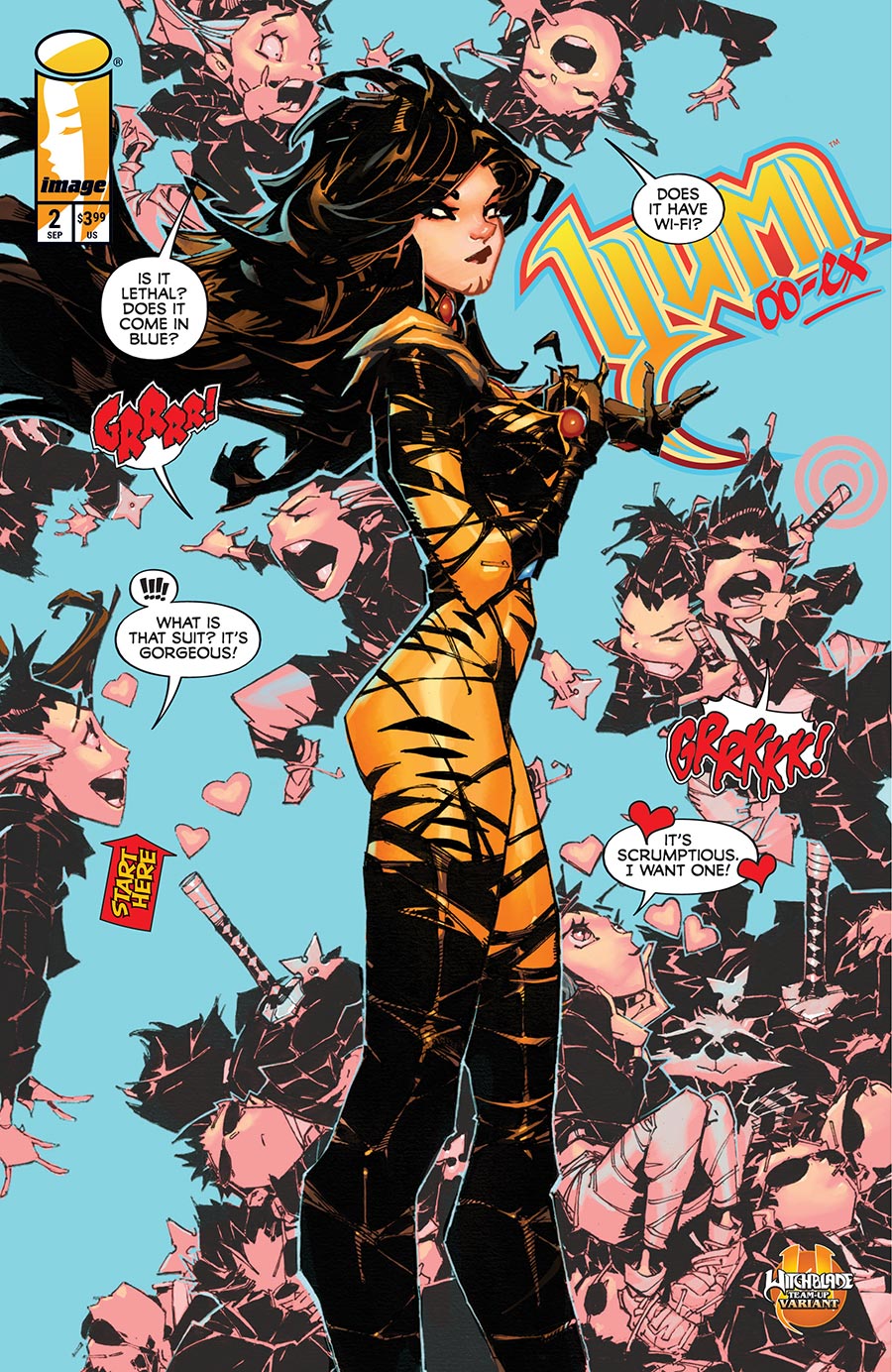 Yumi 00-EX #2 Cover C Variant Chris Bachalo Witchblade Team-Up Cover
