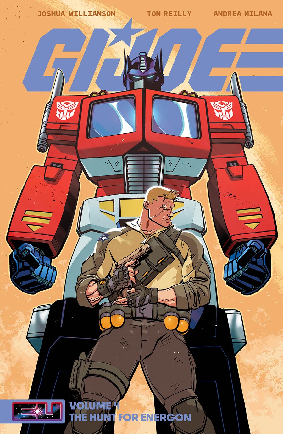 GI Joe (2024) Vol 4 The Hunt For Energon TP Book Market Tom Reilly Cover (Energon Universe)
