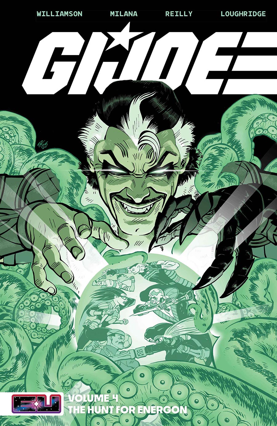 GI Joe (2024) Vol 4 The Hunt For Energon TP Direct Market Tom Reilly Variant Cover (Energon Universe)