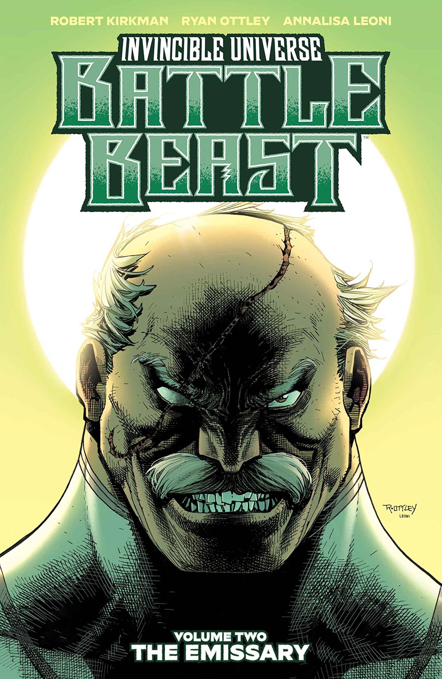 Invincible Universe Battle Beast Vol 2 The Emissary TP Direct Market Ryan Ottley & Annalisa Leoni Variant Cover