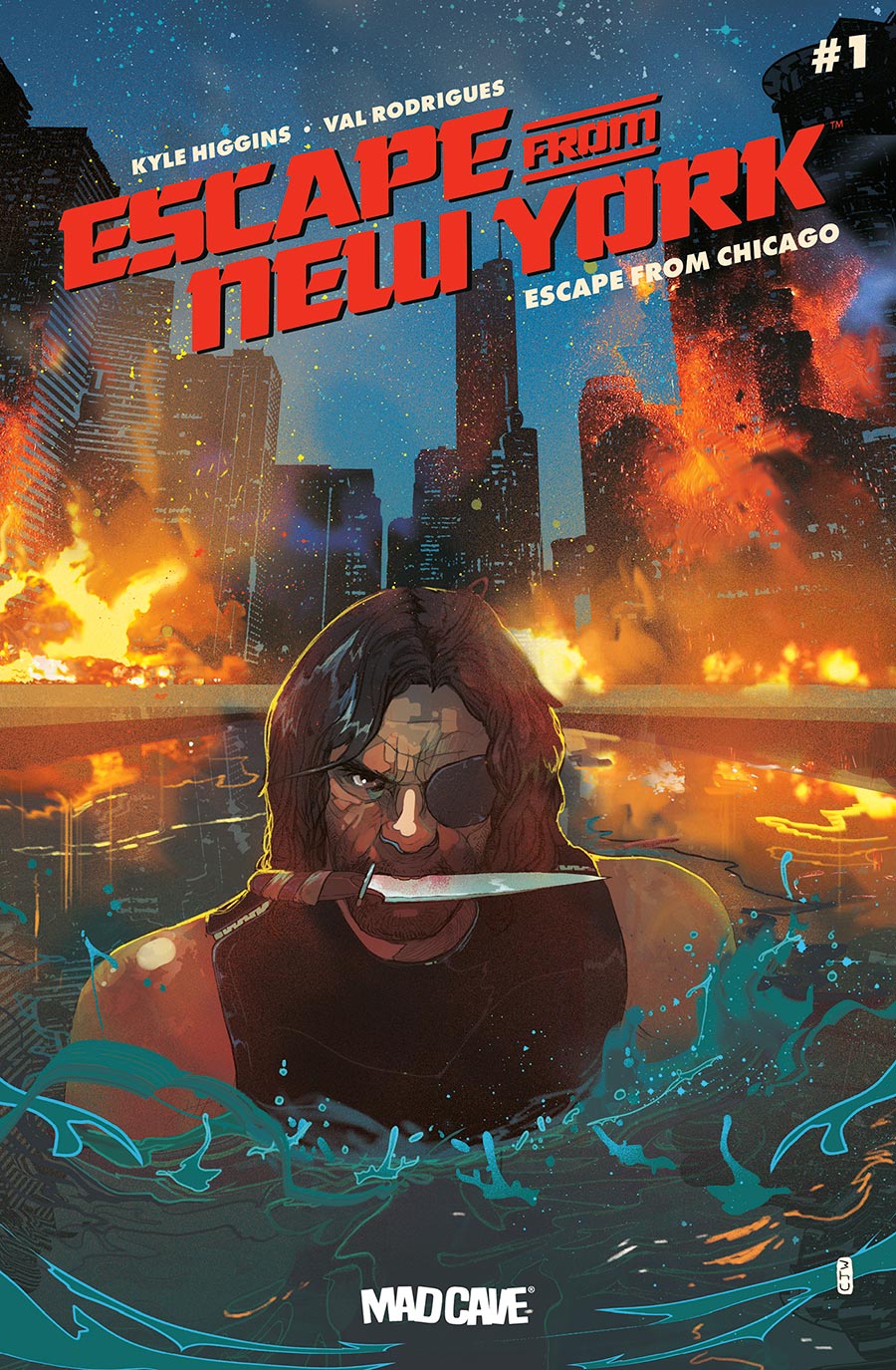 Escape From New York Escape From Chicago #1 Cover D Variant Christian Ward Cover