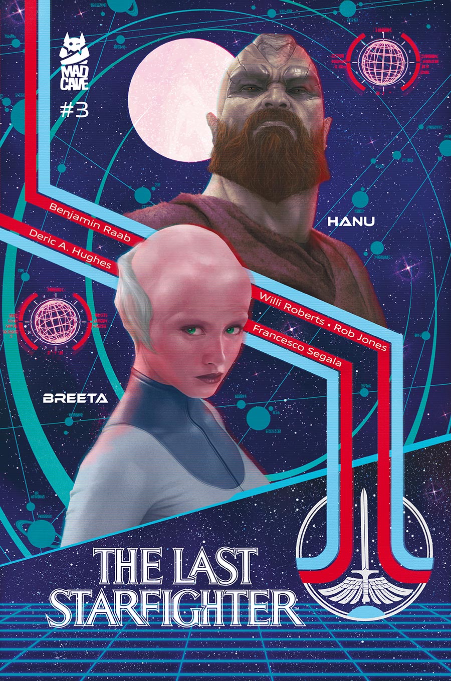Last Starfighter Vol 2 #3 Cover B Variant Rahzzah Cover