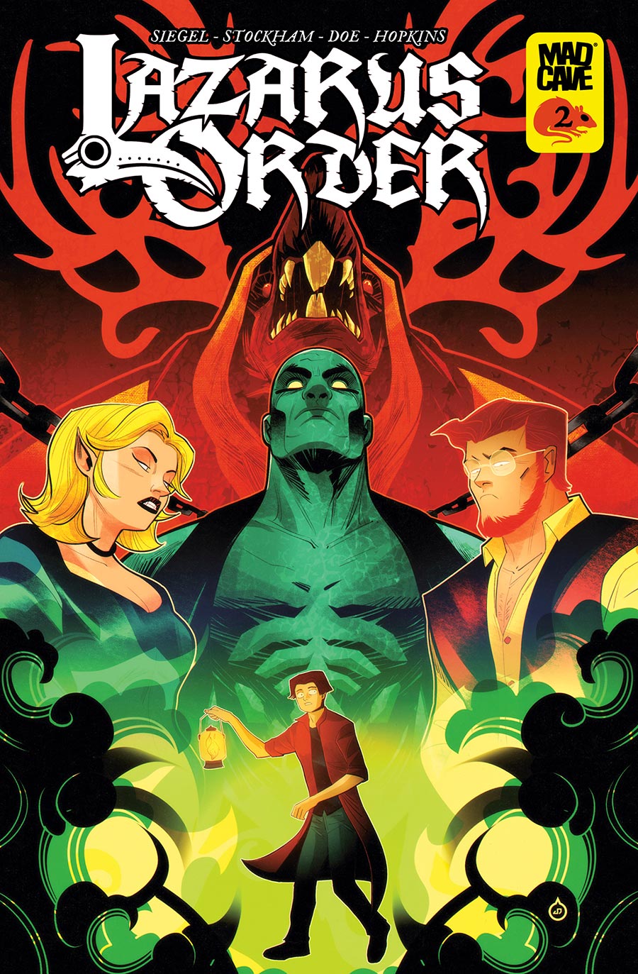 Lazarus Order #2 Cover A Regular Juan Doe Cover
