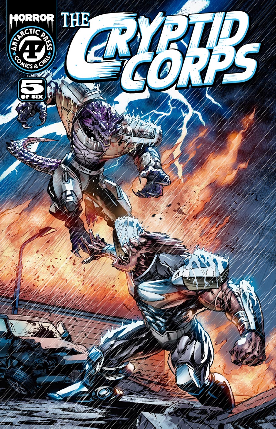 Cryptid Corps #5 Cover A Regular Max Bertolini Cover