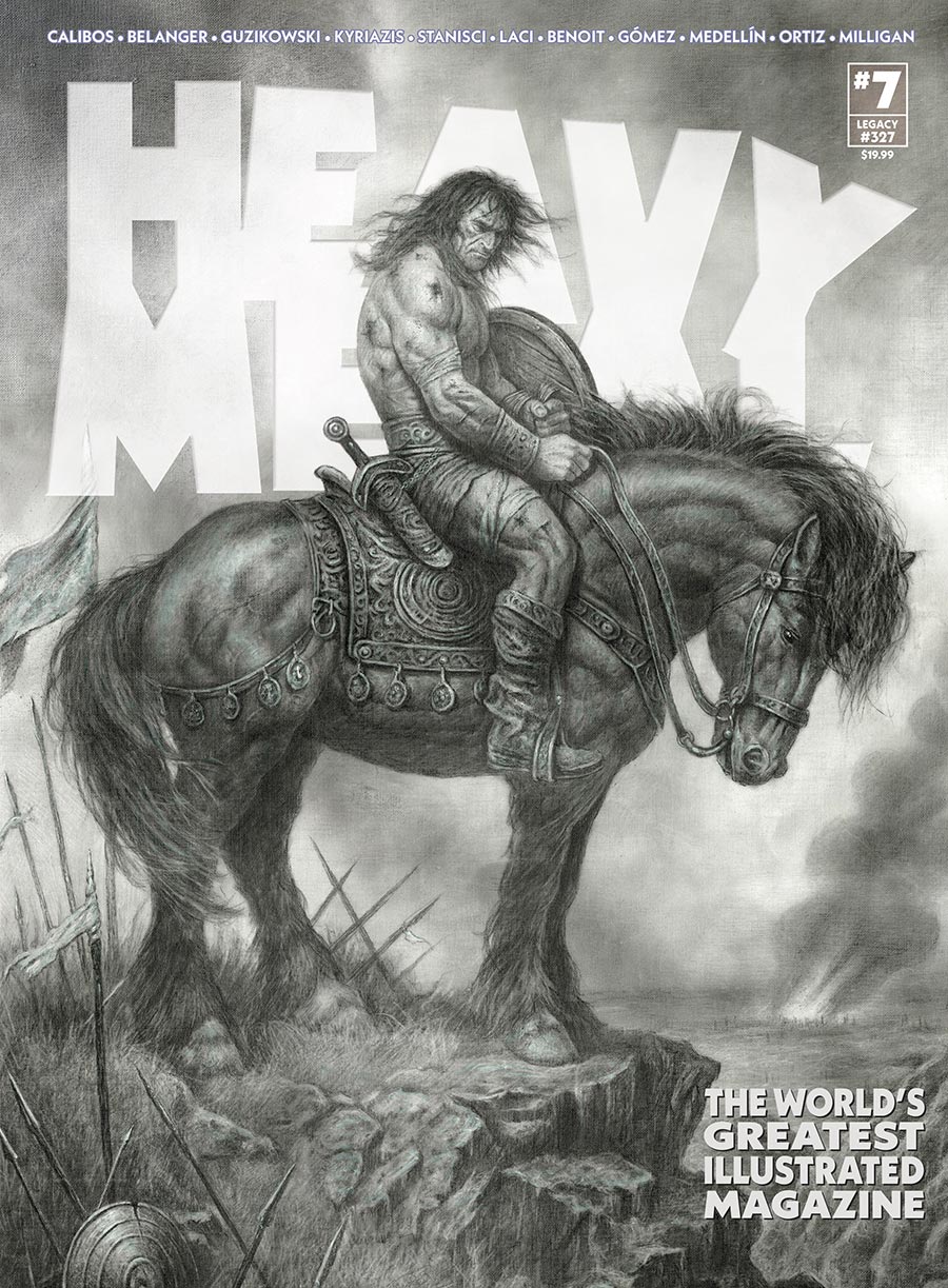 Heavy Metal Magazine #7 Cover B Variant Calibos Cover