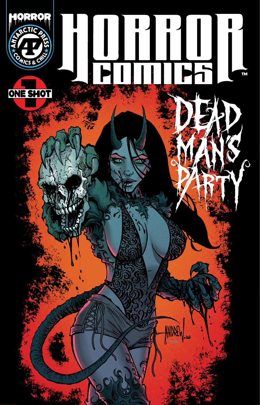 Horror Comics Dead Mans Party #1 (One Shot) Cover B Variant Andrew Mangum Cover