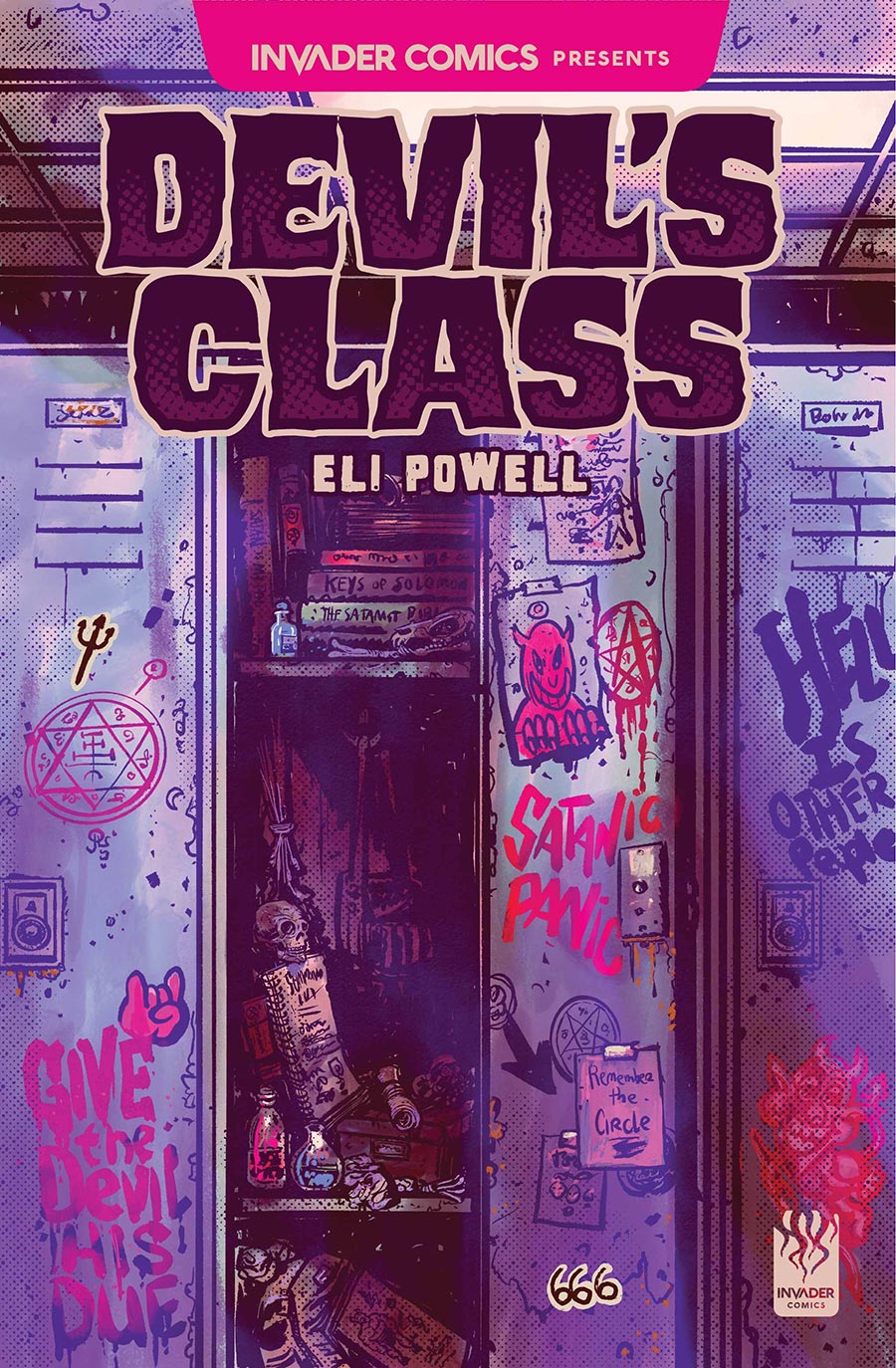 Invader Comics Presents Devils Class #1 (One Shot) Cover B Variant Michael Nelsen Cover
