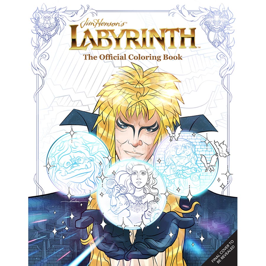 Jim Hensons Labyrinth The Official Coloring Book TP