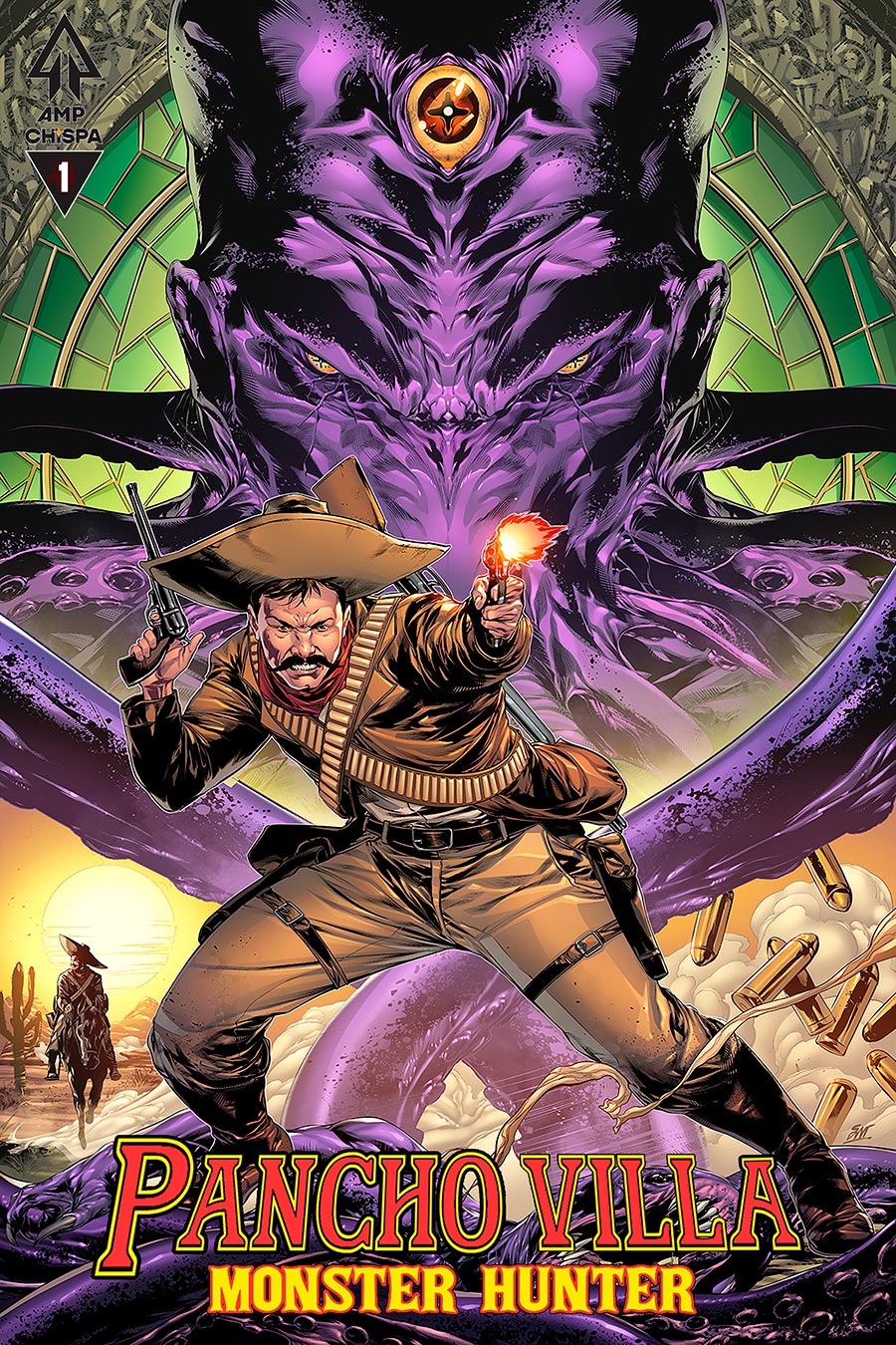 Pancho Villa Monster Hunter #1 Cover A Regular Caanan White Cover