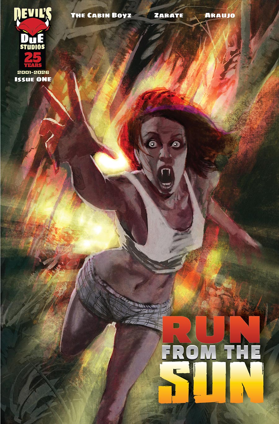 Run From The Sun #1 Cover D Incentive Jason Shawn Alexander UV Spot Gloss Variant Cover