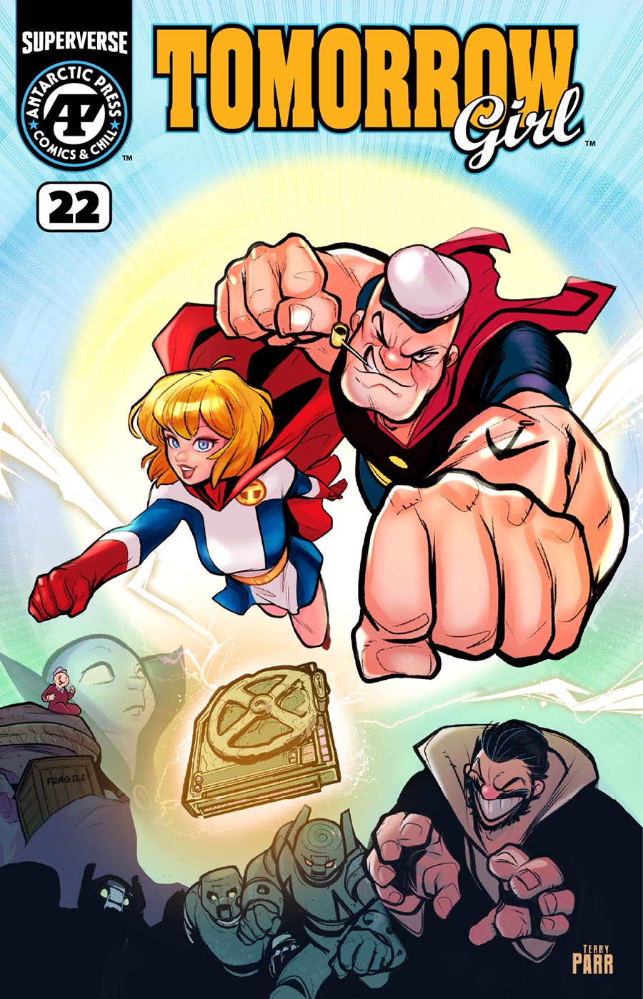 Tomorrow Girl #22 Cover A Regular Terry Parr Cover