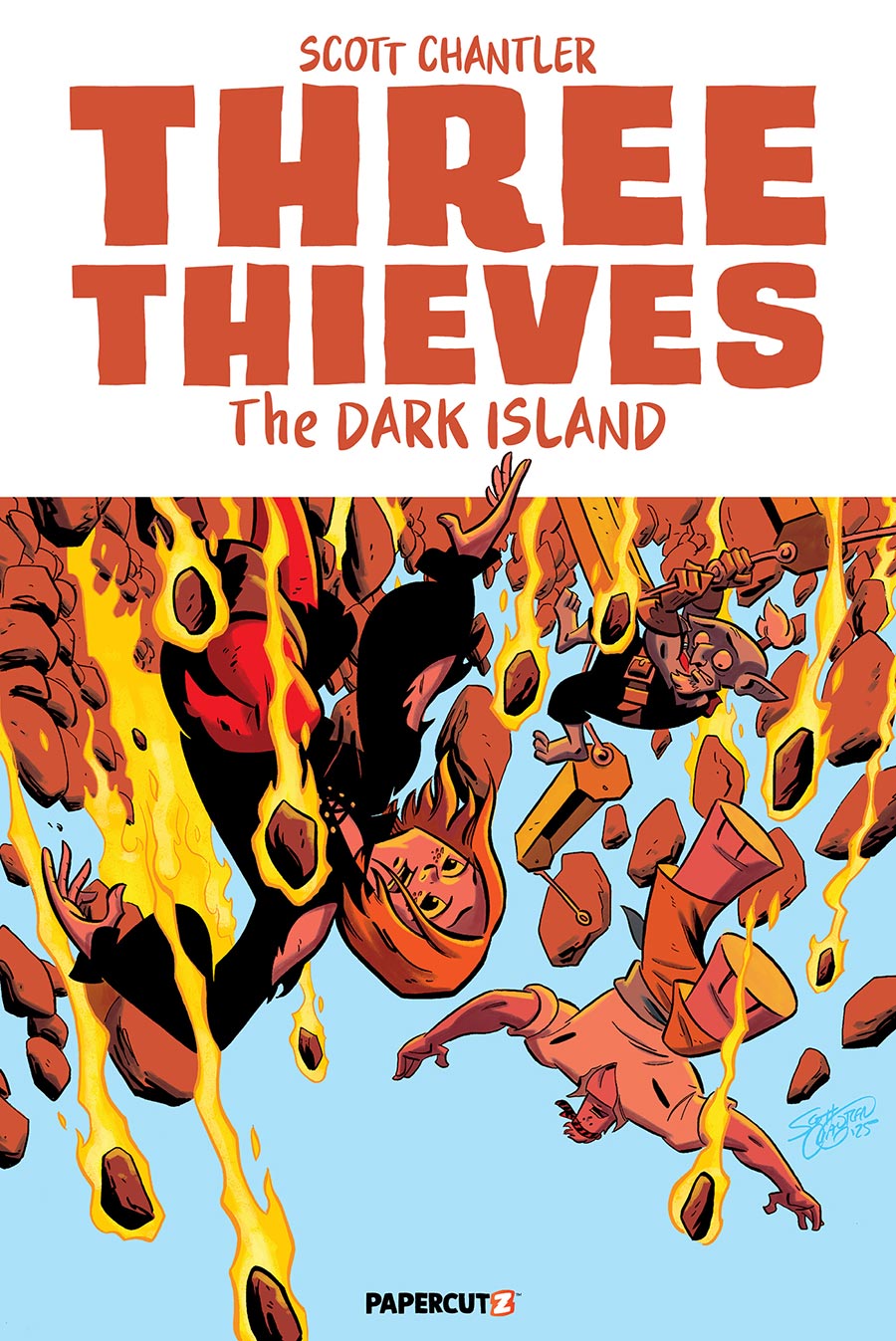 Three Thieves Vol 6 The Dark Island TP Papercutz Edition