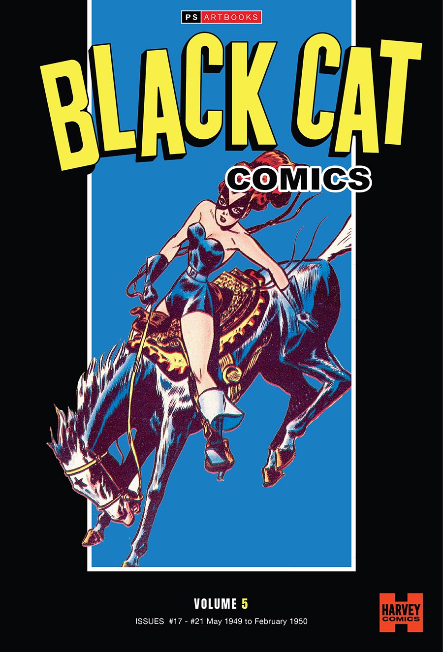 Harvey Comics Collected Works Black Cat Comics Vol 5 HC