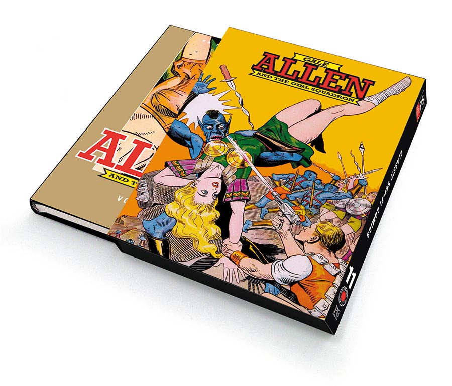 PS Artbooks Presents Classic Science Fiction Comics Vol 11 Gale Allen And The Girl Squadron HC Slipcase Edition