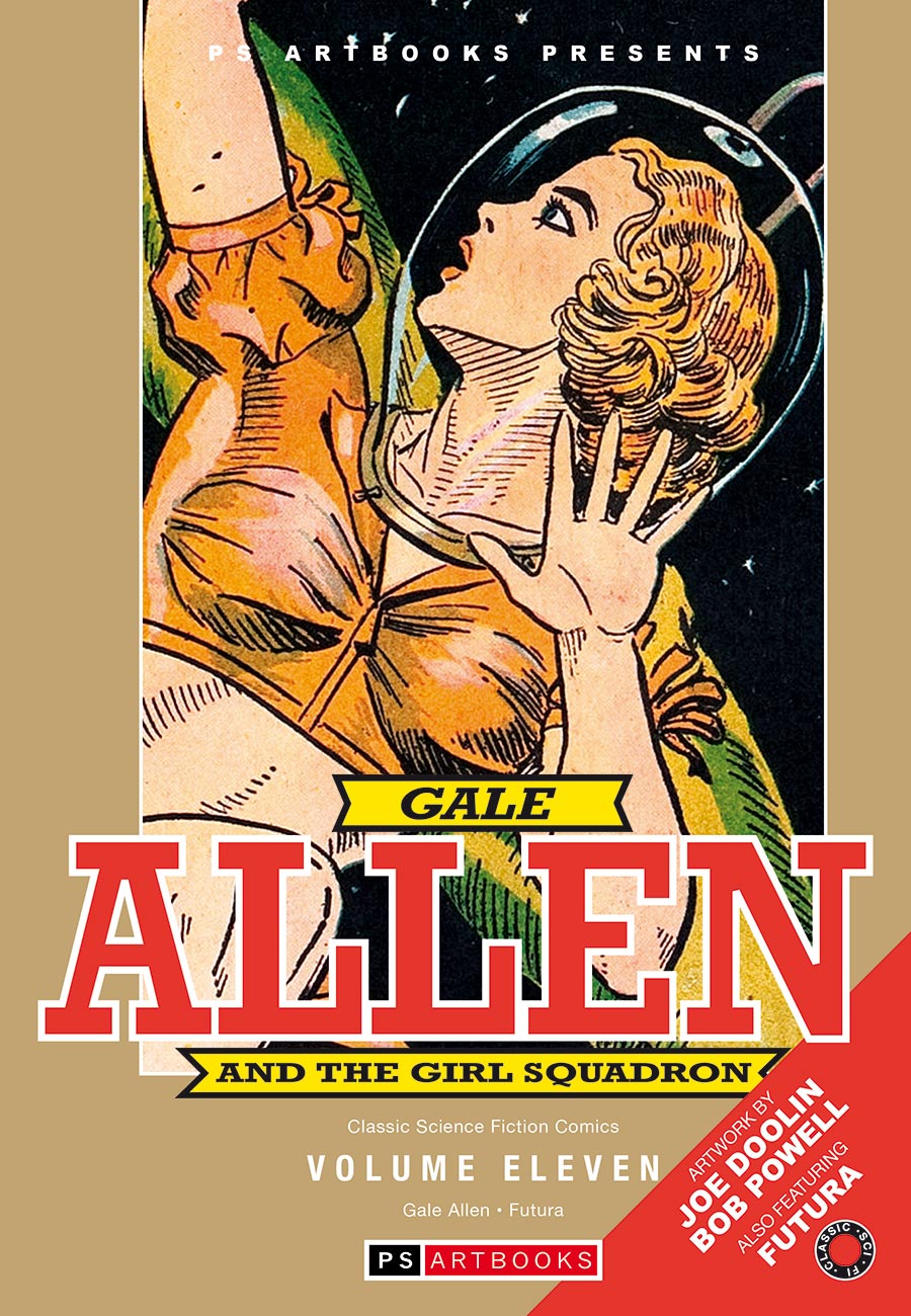PS Artbooks Presents Classic Science Fiction Comics Vol 11 Gale Allen And The Girl Squadron HC