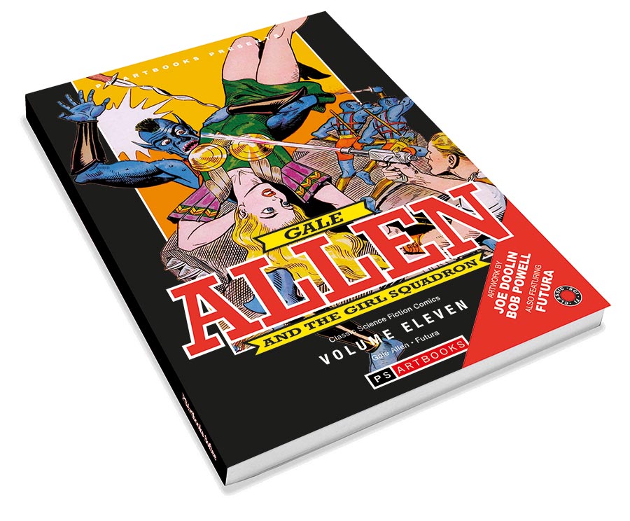 PS Artbooks Presents Classic Science Fiction Comics Softee Vol 11 Gale Allen And The Girl Squadron TP