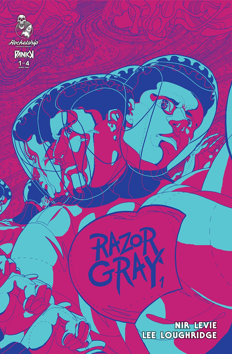 Razor Gray #1 Cover A Regular Nir Levie Cover