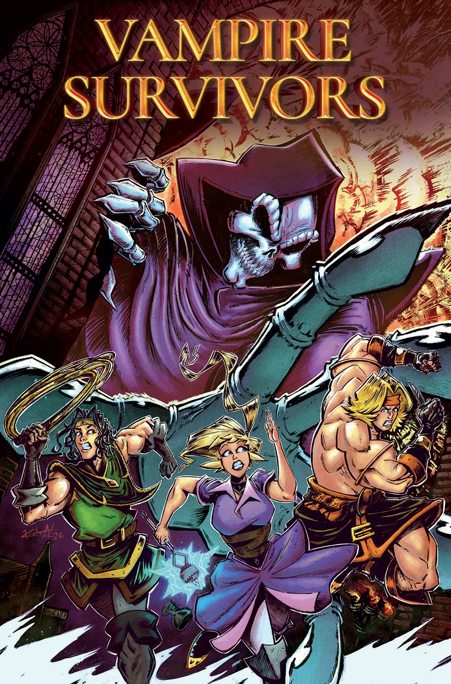 Vampire Survivors #1 Cover A Regular Jimmy Kucaj Cover