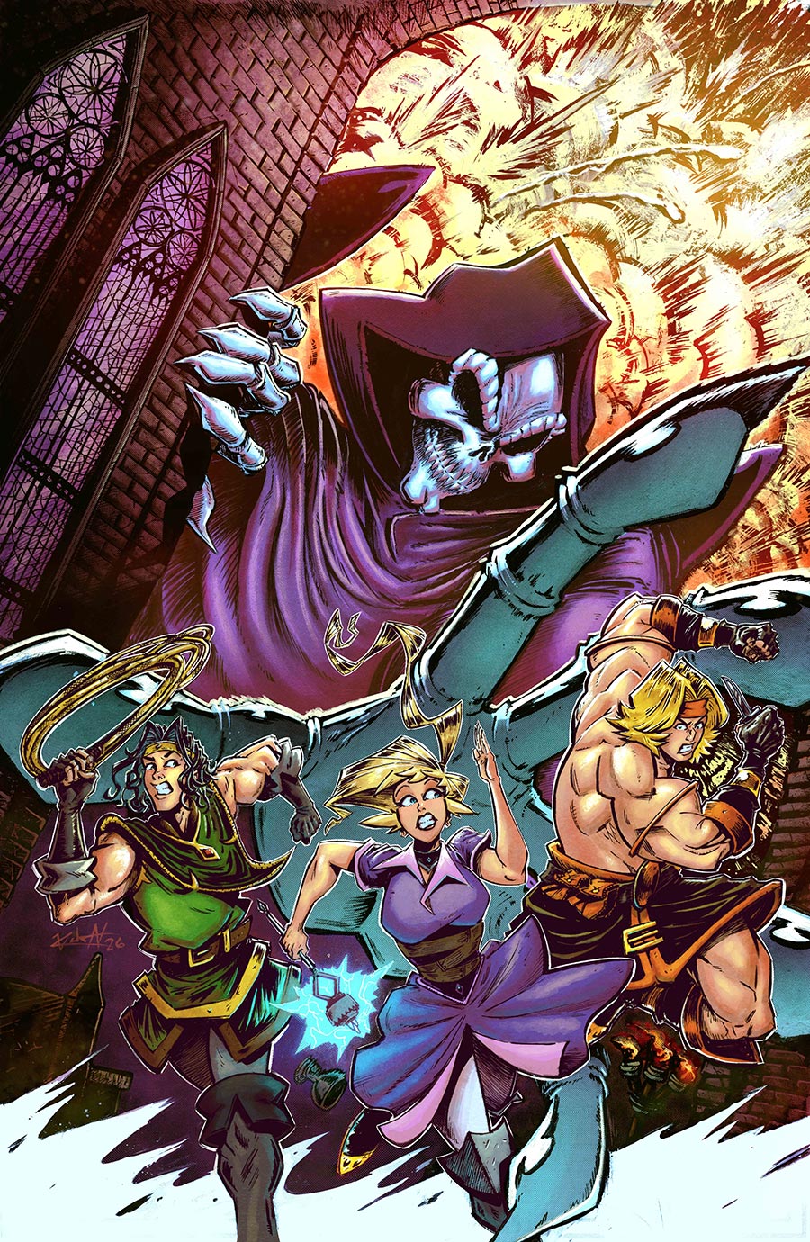 Vampire Survivors #1 Cover D Variant Jimmy Kucaj Virgin Card Stock Cover