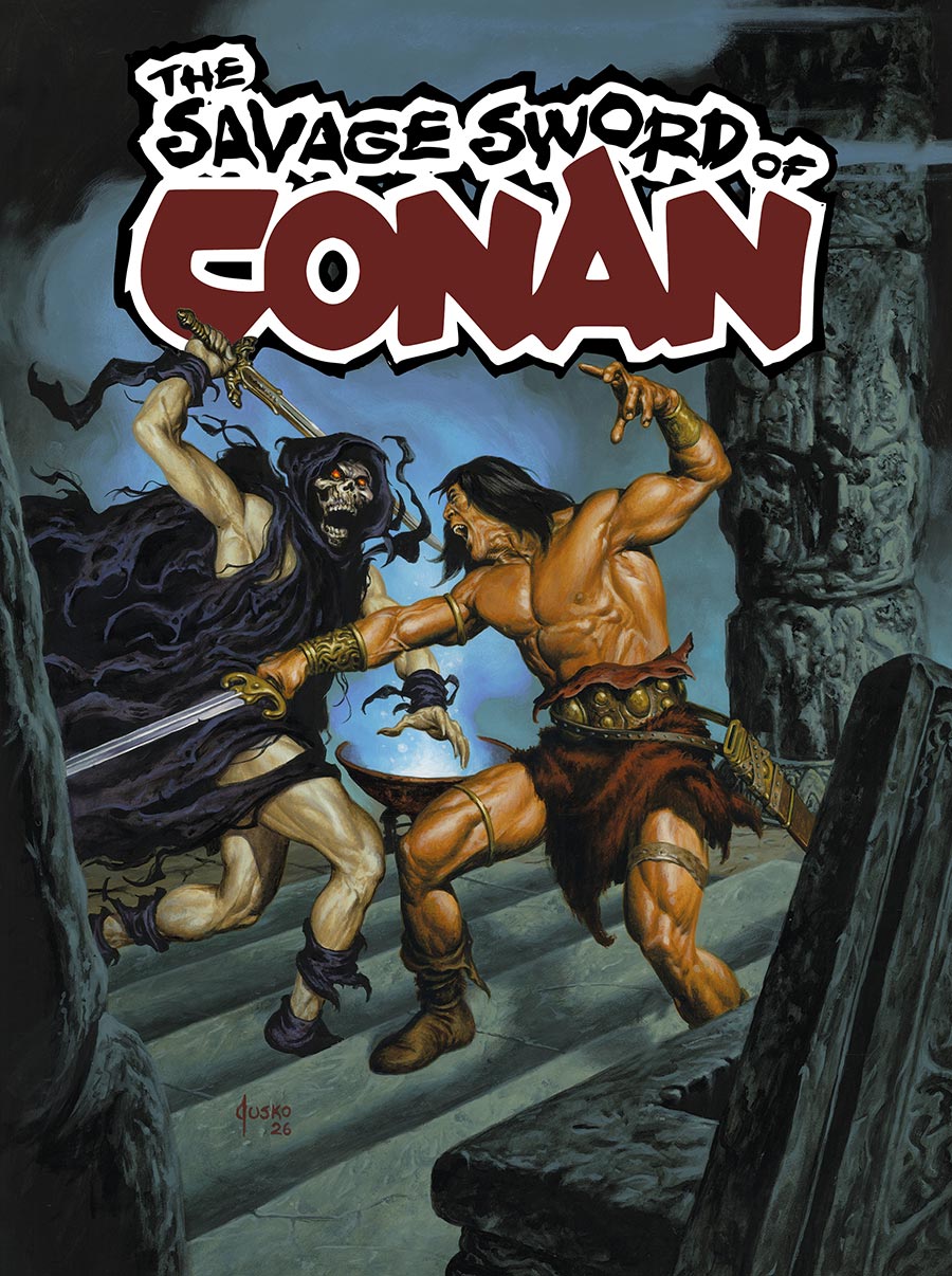Savage Sword Of Conan Vol 2 #16 Cover A Regular Joe Jusko Cover