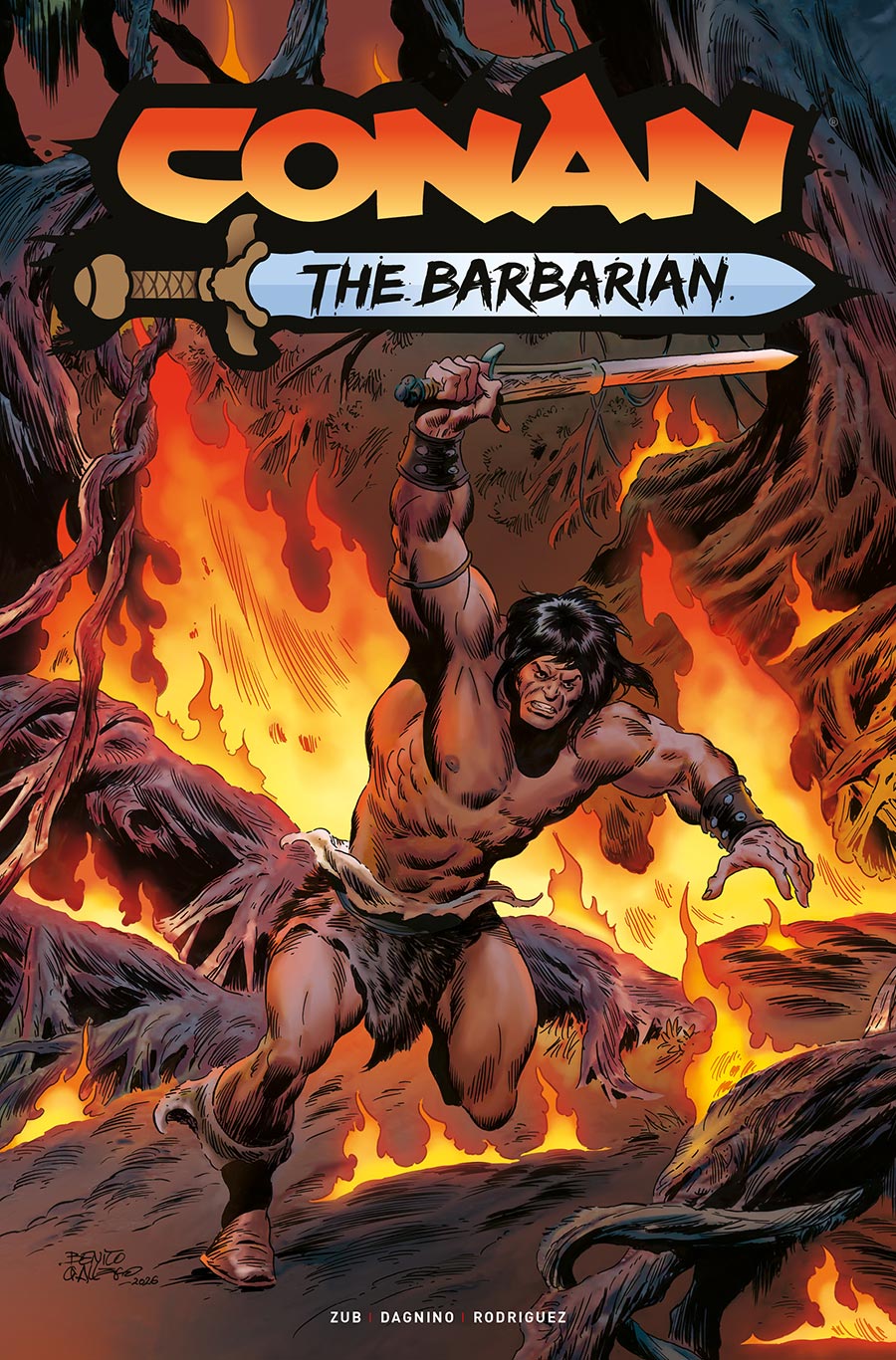 Conan The Barbarian Vol 5 #35 Cover D Variant Benito Gallego Cover