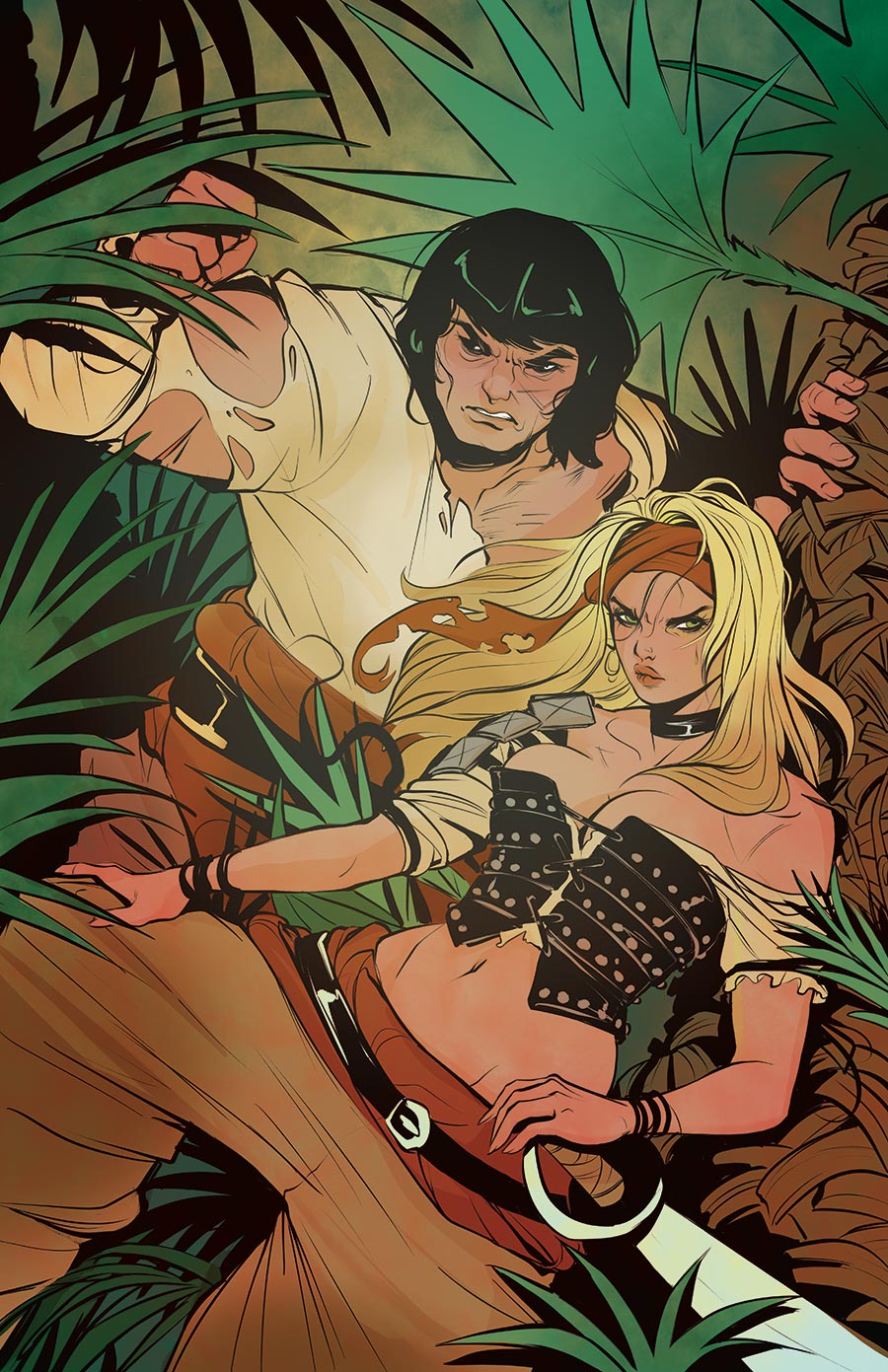 Conan The Barbarian Vol 5 #35 Cover G Variant Ashleigh Izienicki Virgin Card Stock Cover