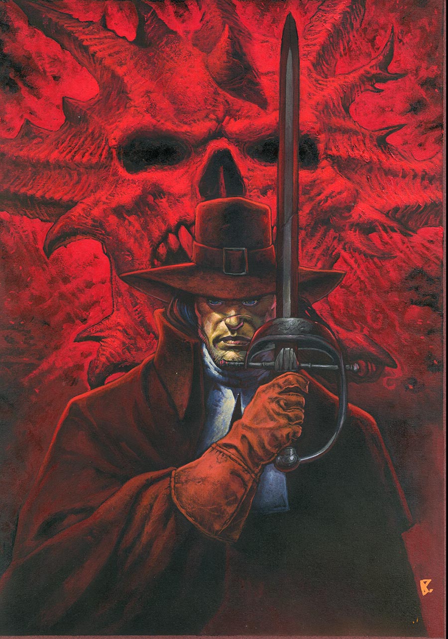 Solomon Kane The Lion Errant #3 Cover E Variant Paolo Parente Virgin Card Stock Cover
