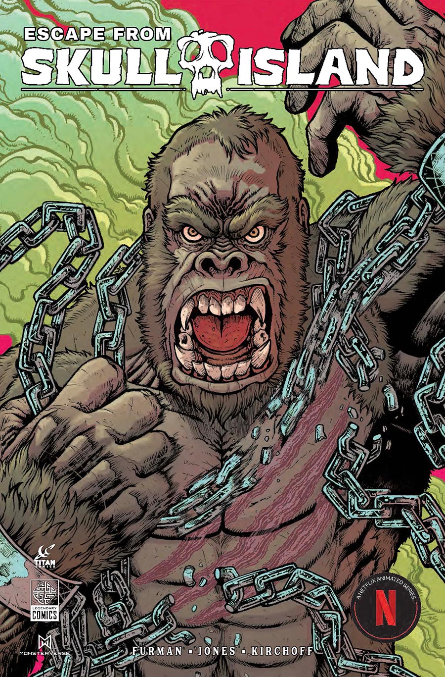 Escape From Skull Island TP Book Market Maria Wolf Cover