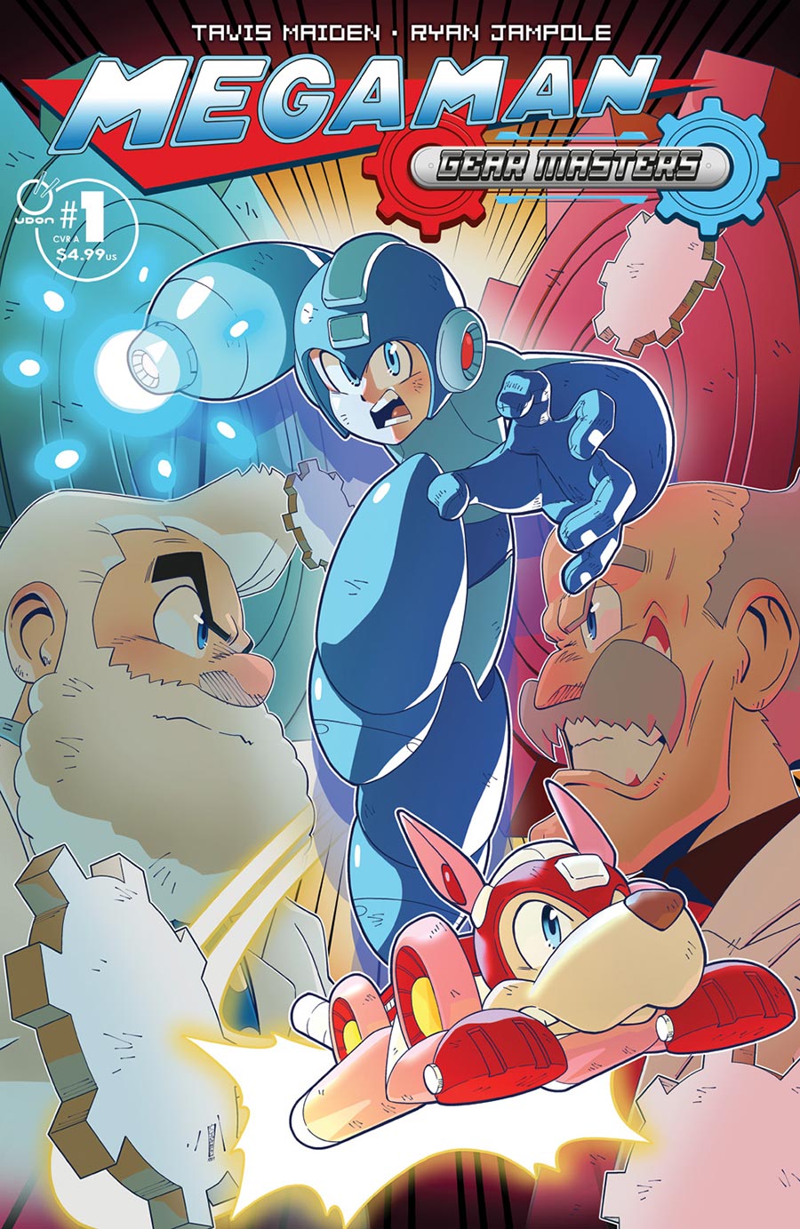 Mega Man Gear Masters #1 Cover A Regular Ryan Jampole Cover