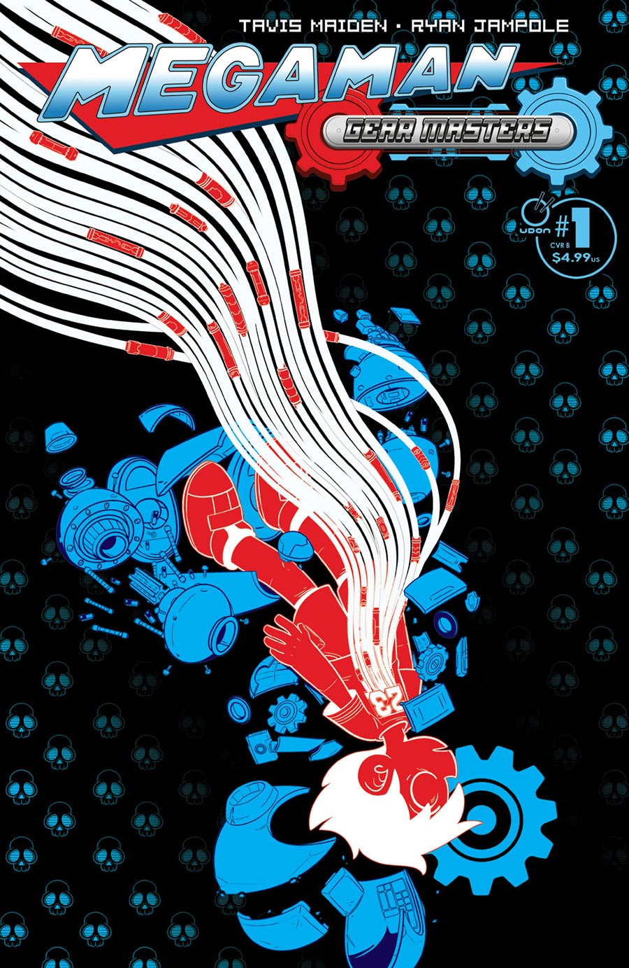 Mega Man Gear Masters #1 Cover B Variant Tavis Maiden Cover