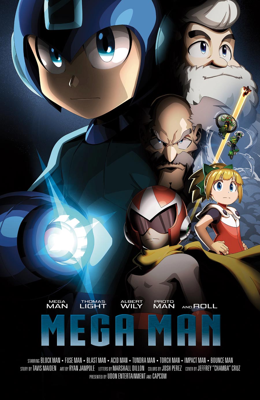 Mega Man Gear Masters #1 Cover C Variant Jeffrey Chamba Cruz Cover