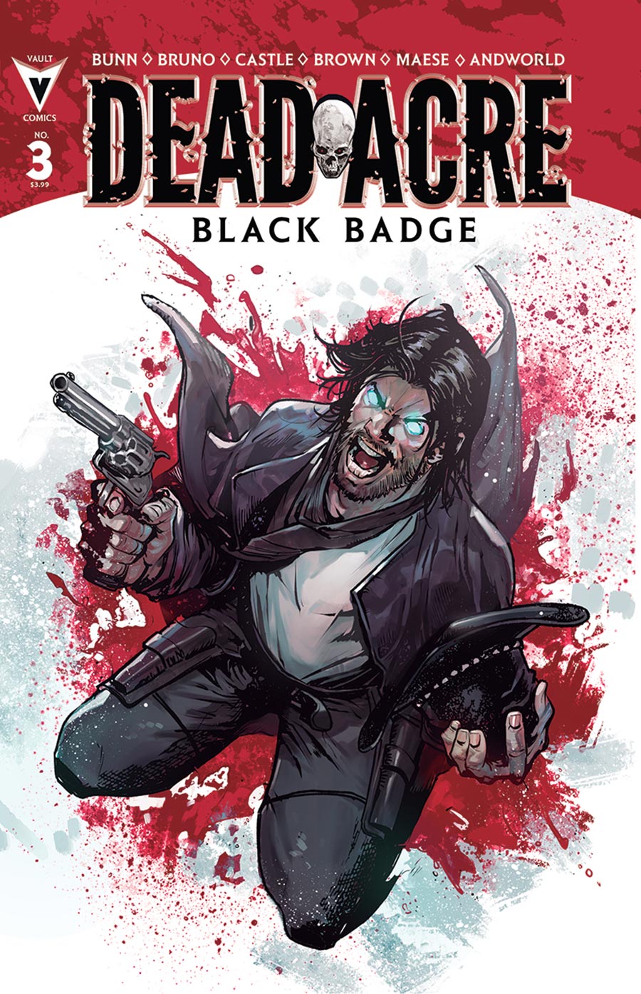 Dead Acre Black Badge #3 Cover B Incentive Nathan Gooden Variant Cover