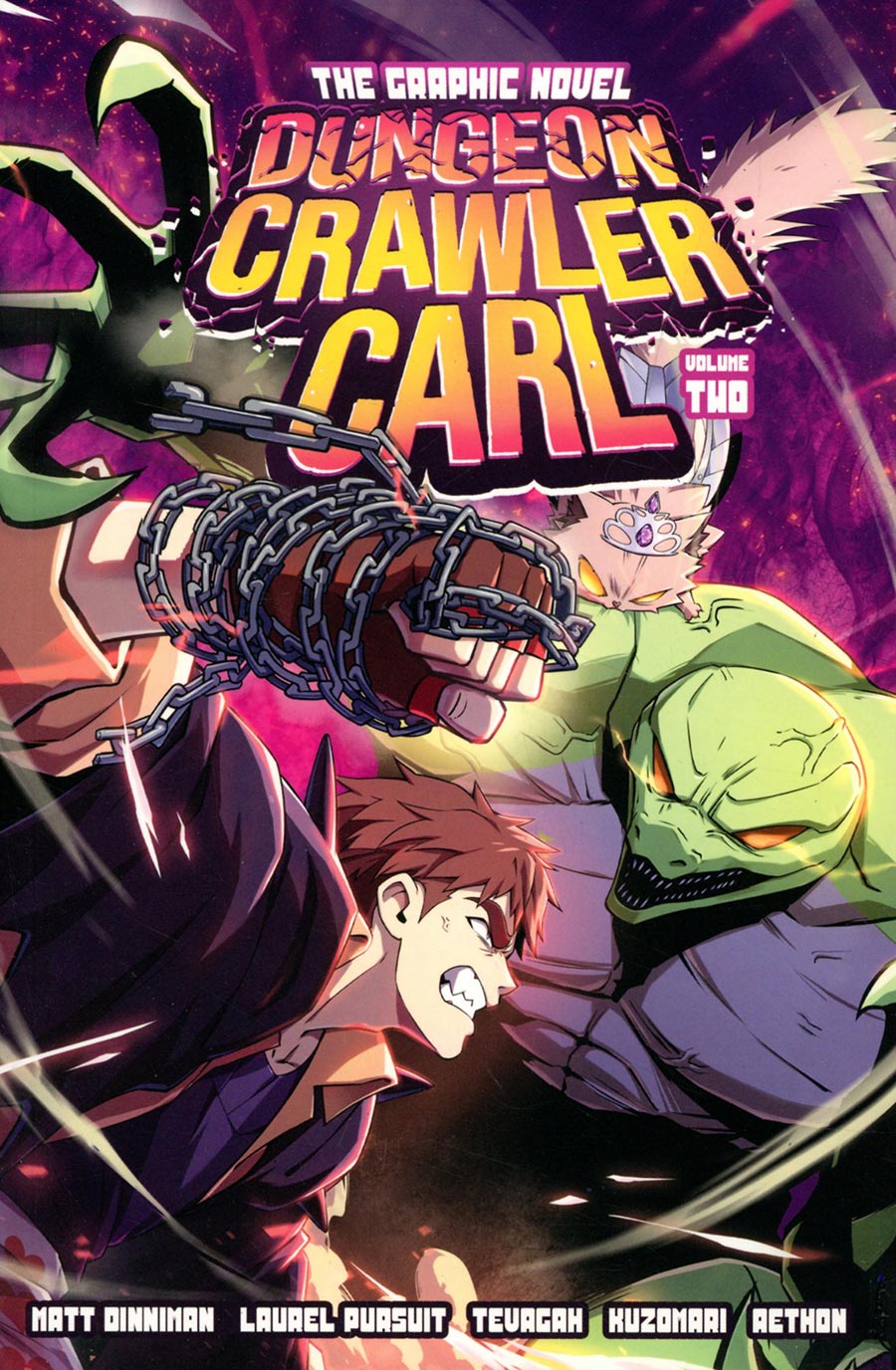 Dungeon Crawler Carl Vol 2 TP Book Market KP Comics Cover