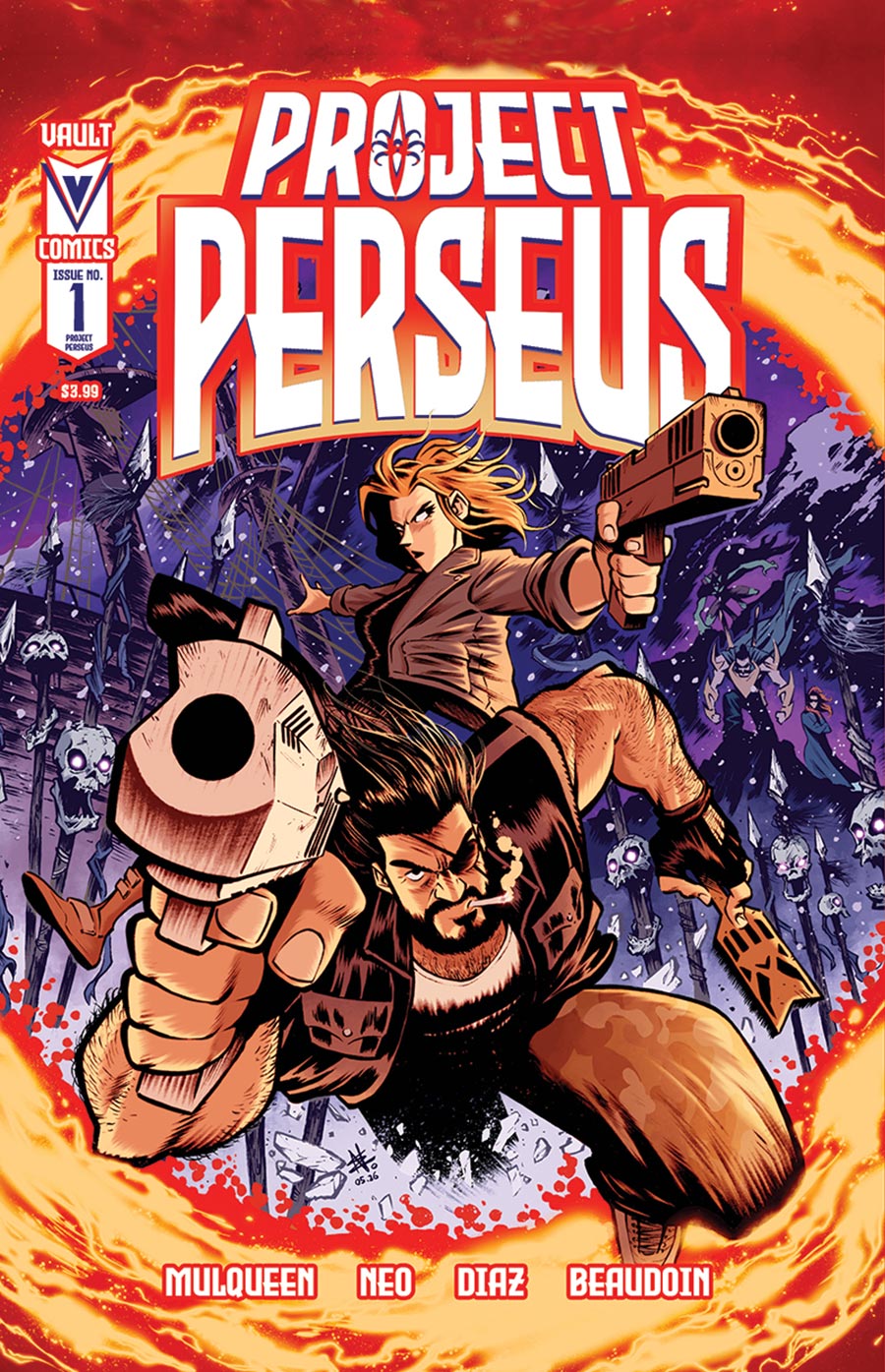 Project Perseus #1 Cover A Regular Edison Neo Cover