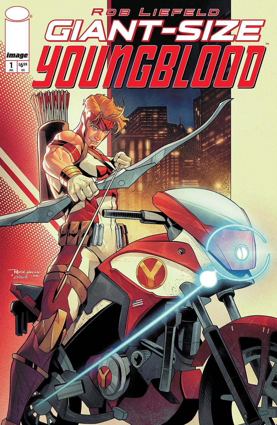 Giant-Size Youngblood #1 (One Shot) Cover F Variant Reese Hannigan Young Bloods Shaft Cover