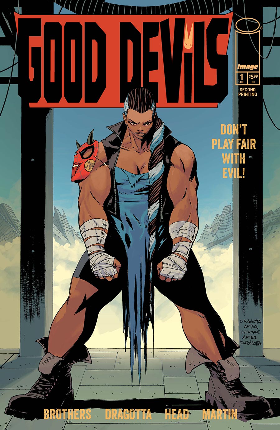 Good Devils Dont Play Fair With Evil #1 (One Shot) Cover C 2nd Ptg B Nick Dragotta Homage Variant Cover