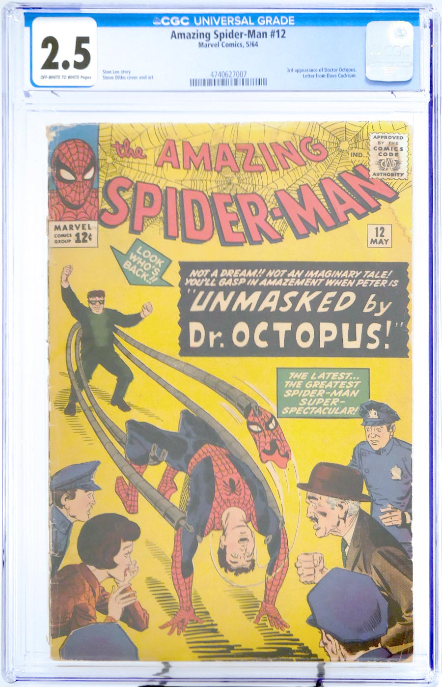 Amazing Spider-Man #12 Cover B CGC 2.5