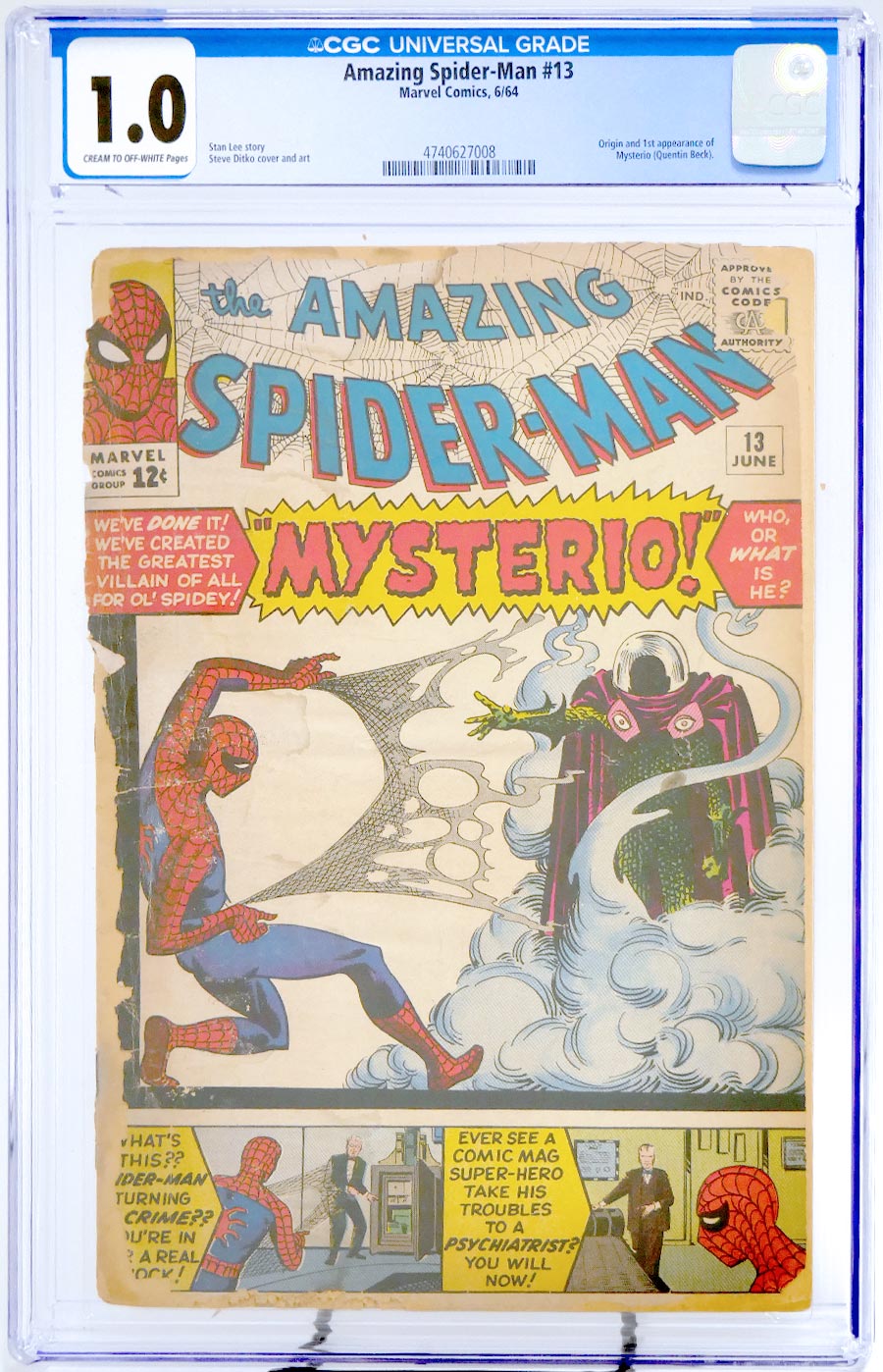 Amazing Spider-Man #13 Cover B CGC 1.0