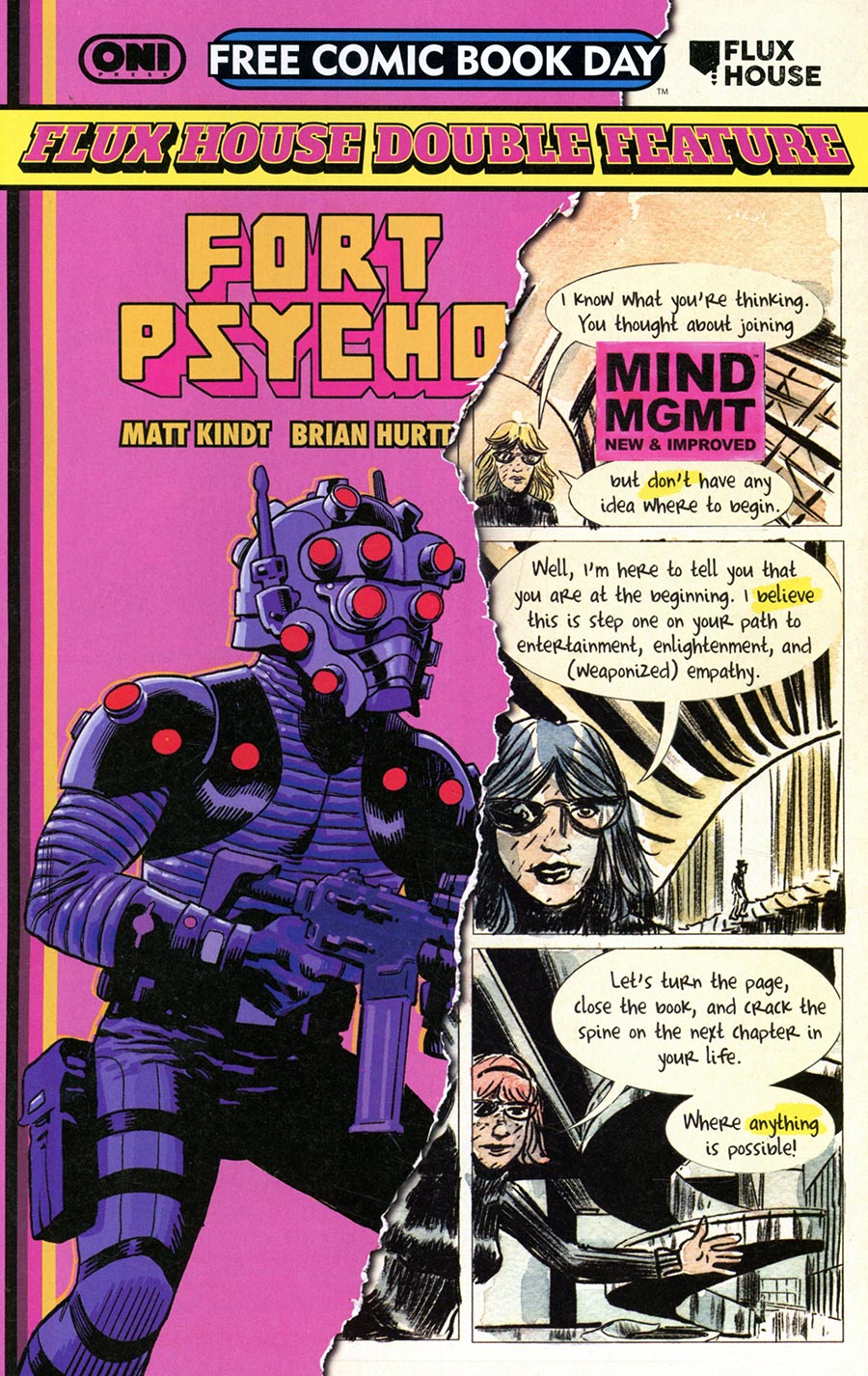 Mind MGMT New & Improved / Fort Psycho Special FCBD 2026