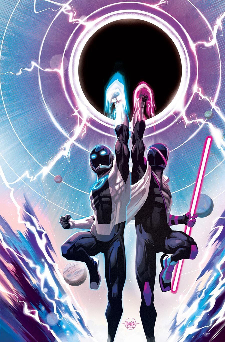 Radiant Black #44 Cover E Variant Daniel Bayliss Virgin Cover (Massive-Verse)